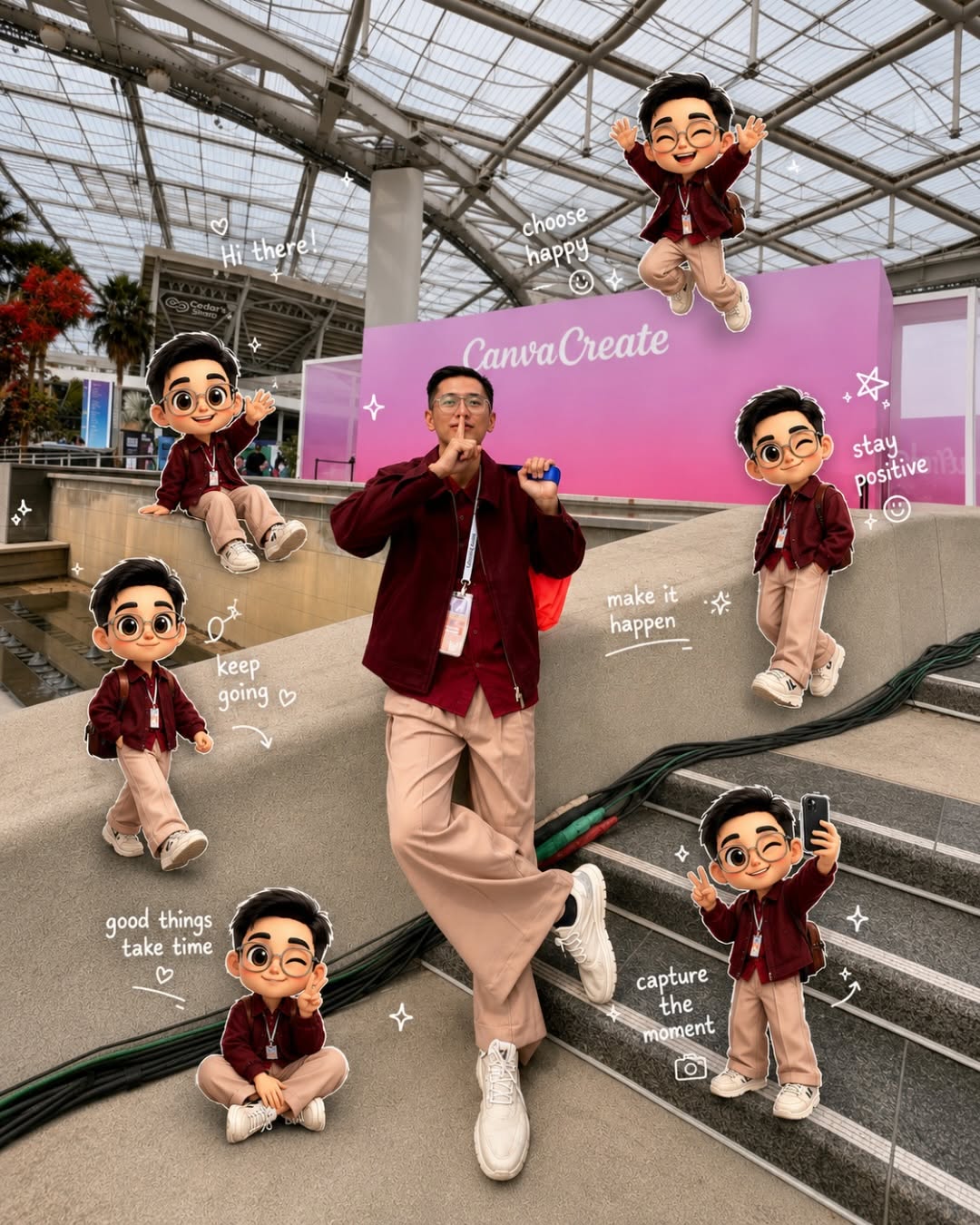 Pixar Chibi Scrapbook Collage — image 3